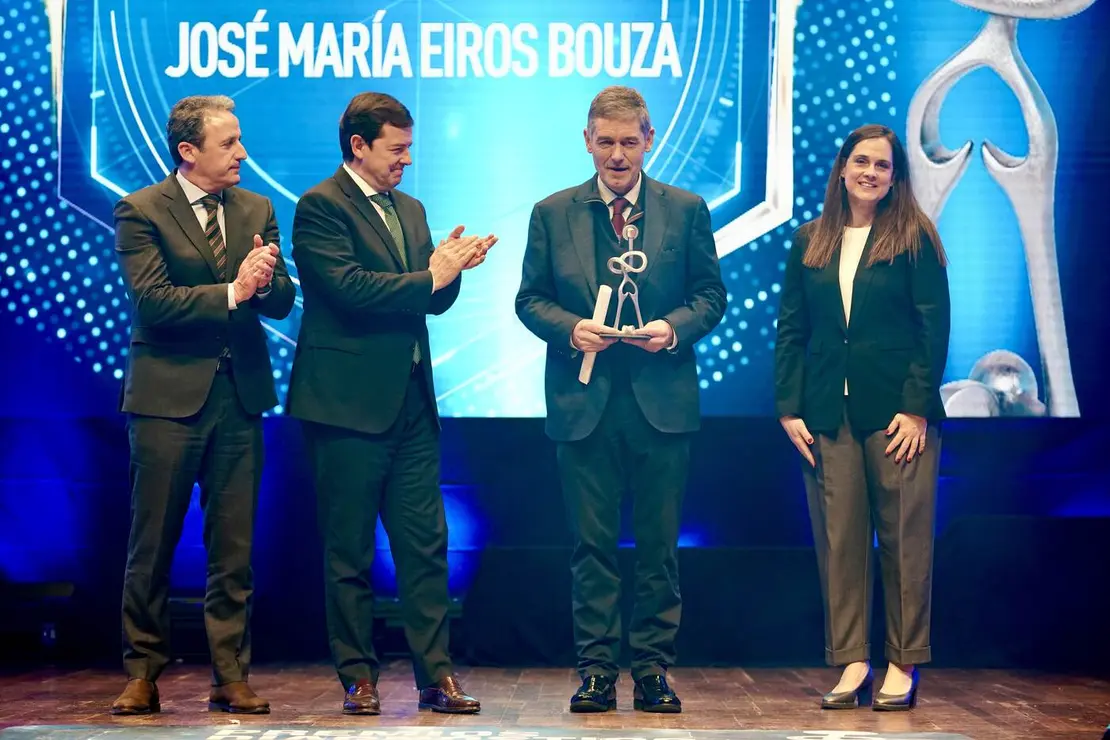 El presidente de la Junta de Castilla y León, Alfonso Fernández Mañueco, participa en la gala de entrega de los II Premios Diagnóstico 2025 de CyLTV. Fotos: Campillo