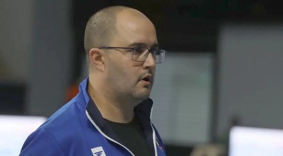 Dani Gordo, entrenador de Abanca Ademar.