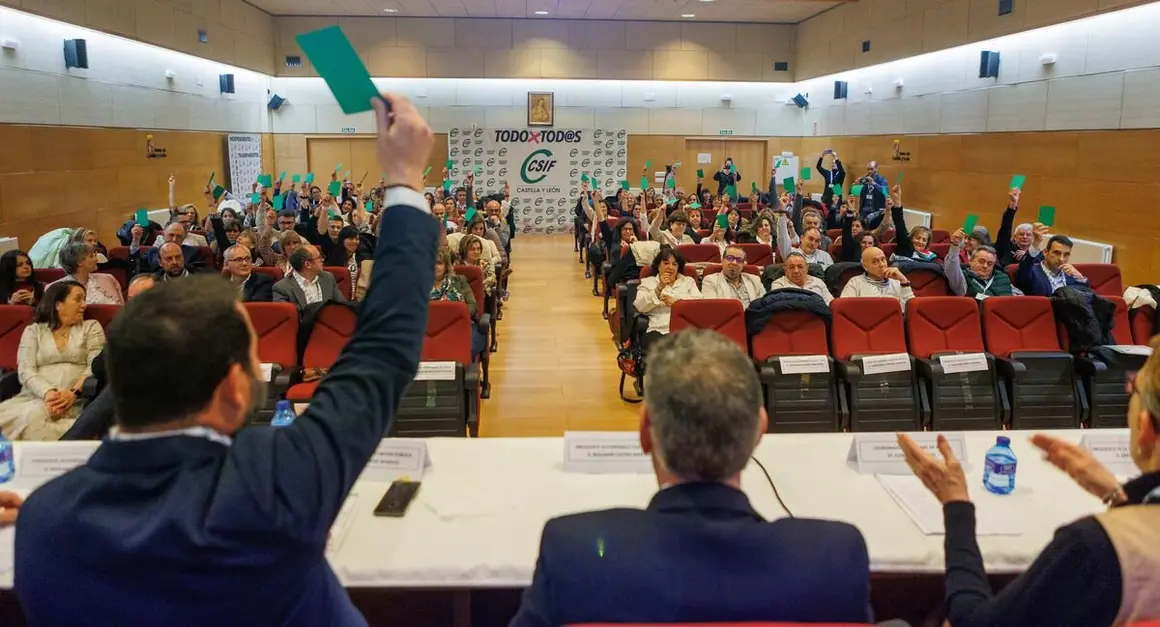 Celebración del V Congreso Autonómico de Administración General de la Junta de CSIF Castilla y León