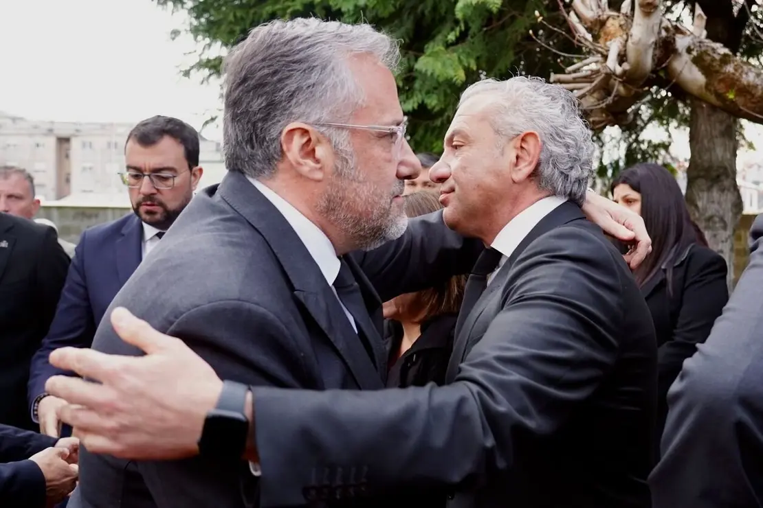 El obispo de León, Luis Ángel de las Heras, preside el funeral de los cuatro mineros del municipio de Villablino muertos en la mina de Cerredo en Degaña (Asturias), al que asistirá, entre otros, la ministra para la Transición Ecológica y el Reto Demográfico, Sara Aagesen