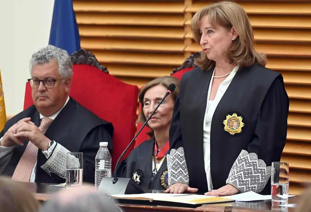 El Palacio de Justicia de Burgos acoge el acto de toma de posesión de la nueva presidenta del Tribunal Superior de Justicia de Castilla y León. Fotos: Ricardo Ordóñez