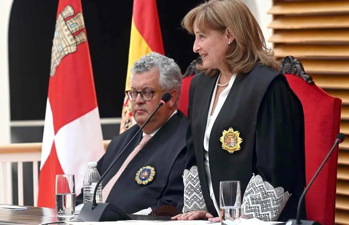 Acto de toma de posesión de Ana del Ser como presidenta del TSJCyL