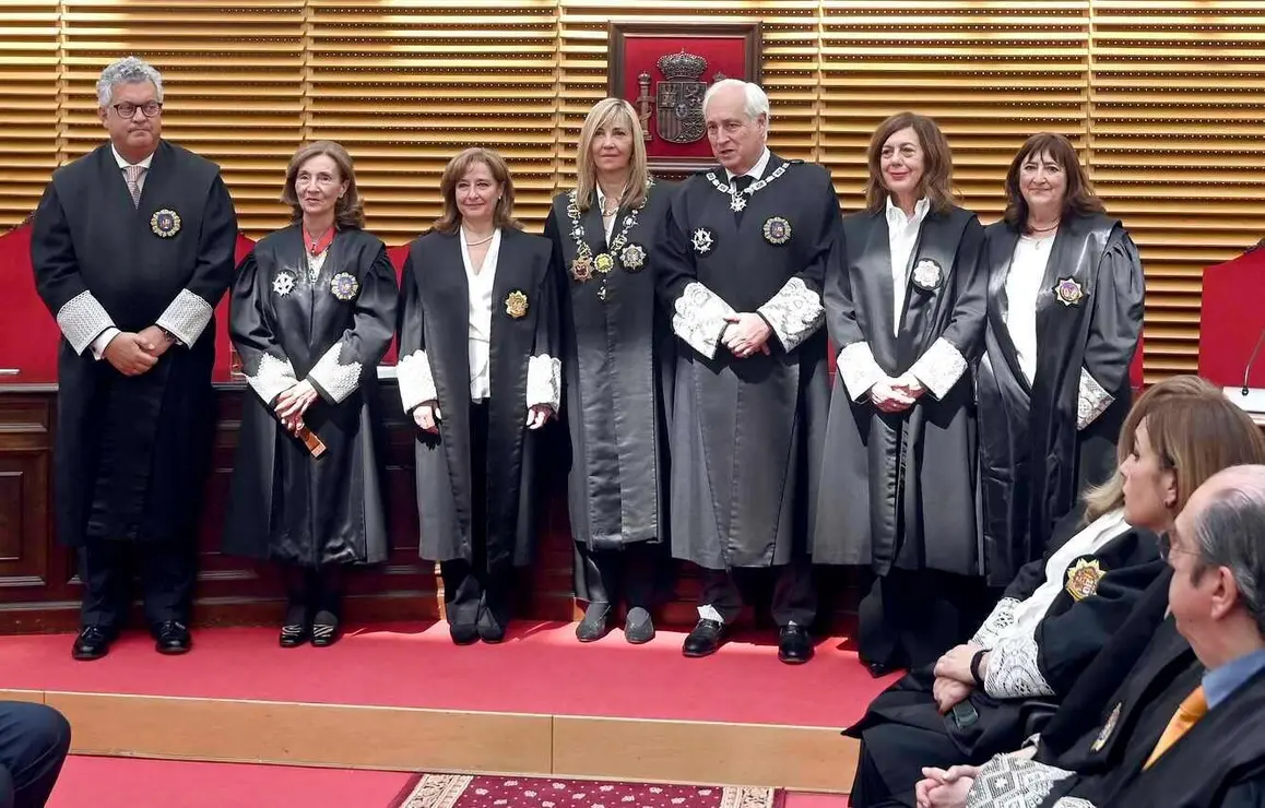 Acto de toma de posesión de Ana del Ser como presidenta del TSJCyL