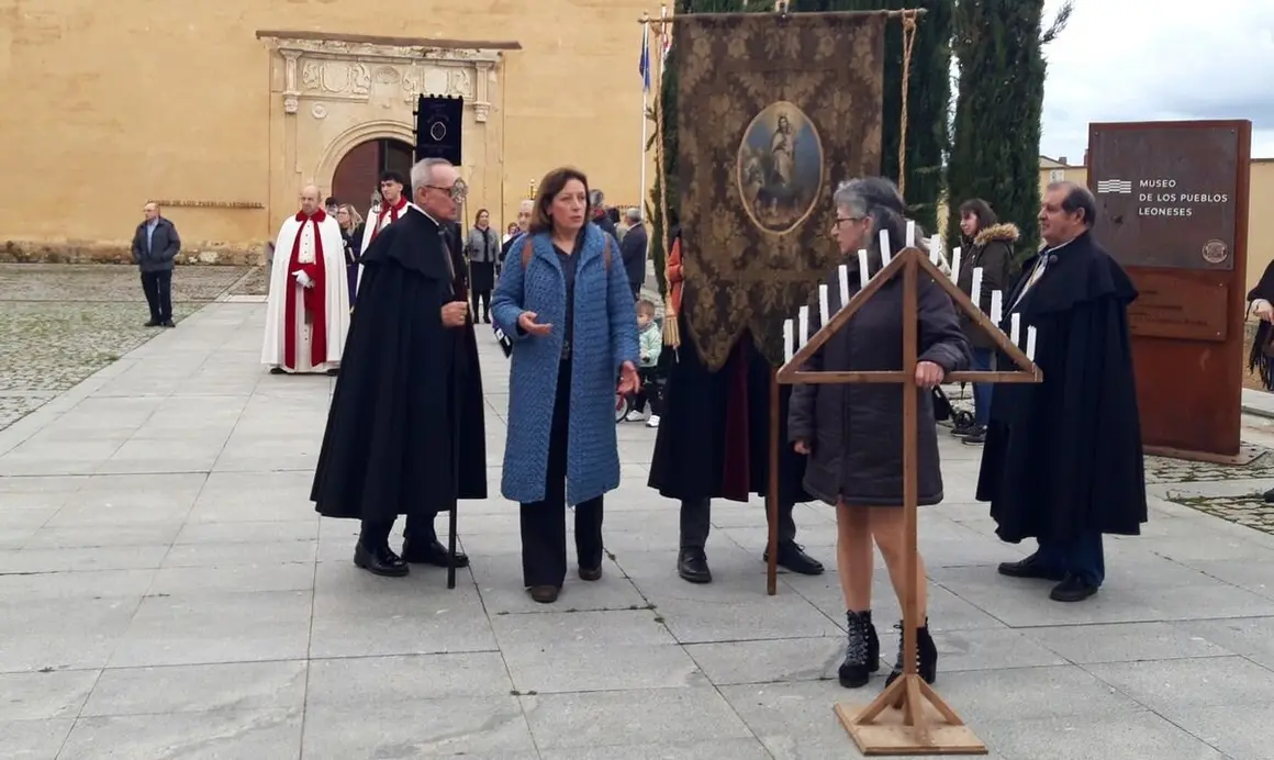 El XIV Rito de Tinieblas en el Museo de los Pueblos Leoneses de Mansilla de las Mulas.8