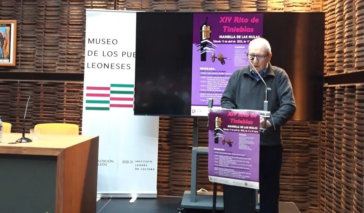 Félix Llorente, cronista oficial de Mansilla de las Mulas.