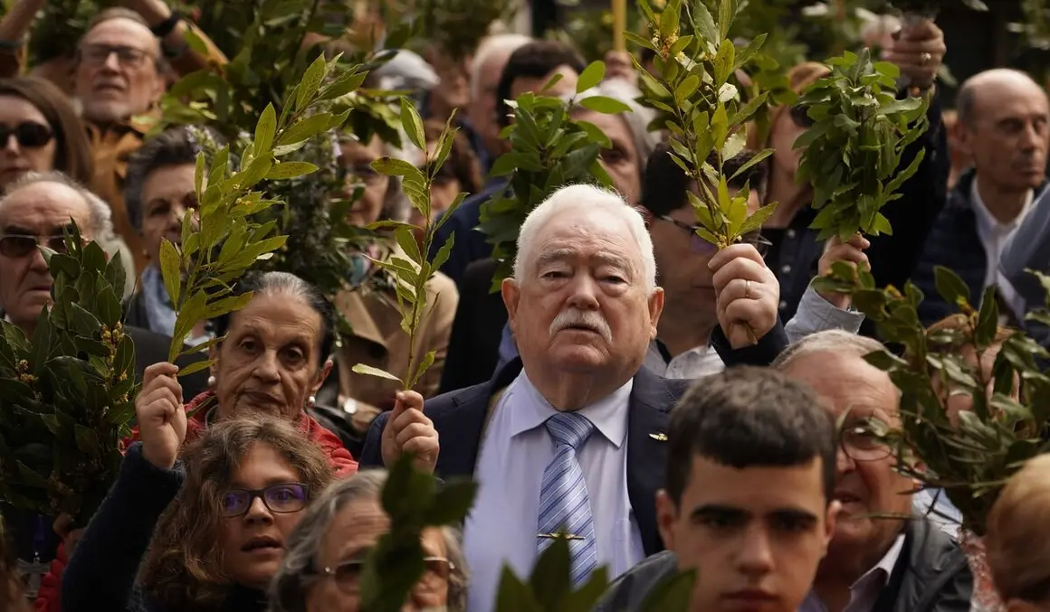 Procesión del Domingo de Ramos en Ponferrada