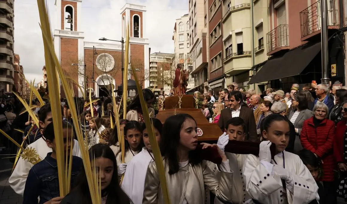 Procesión del Domingo de Ramos en Ponferrada