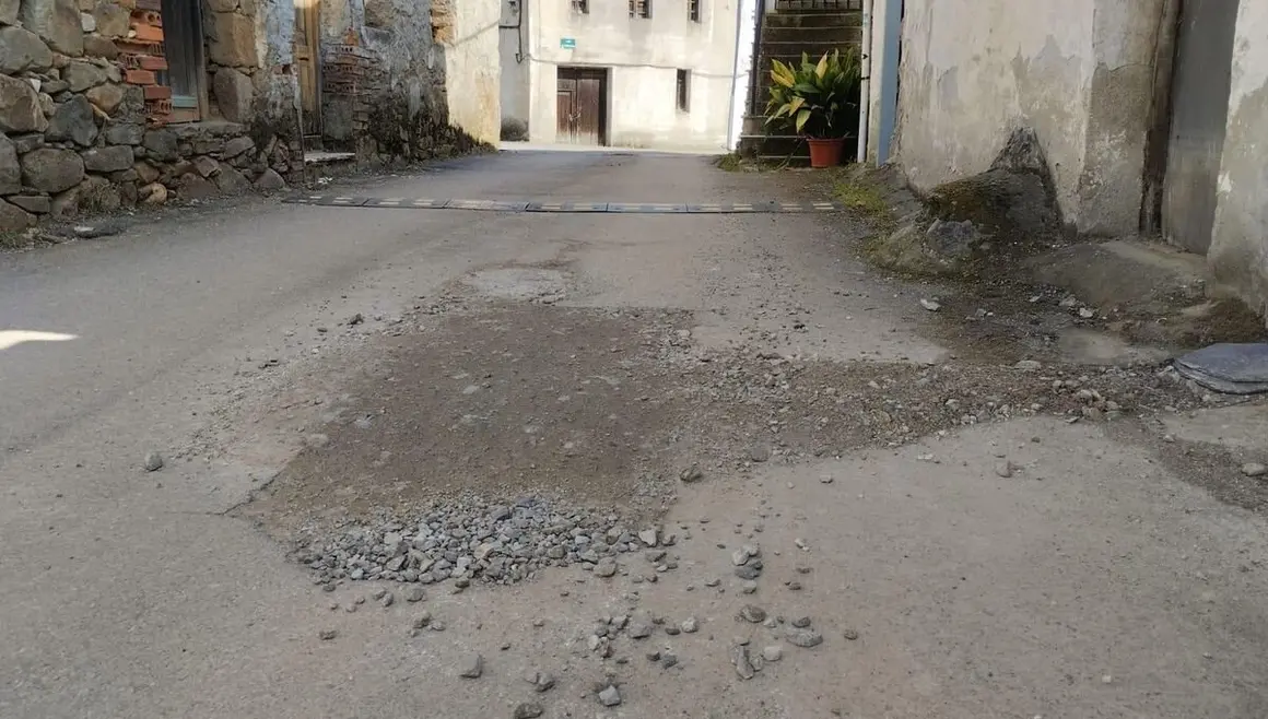 Estado calles Fabero 21