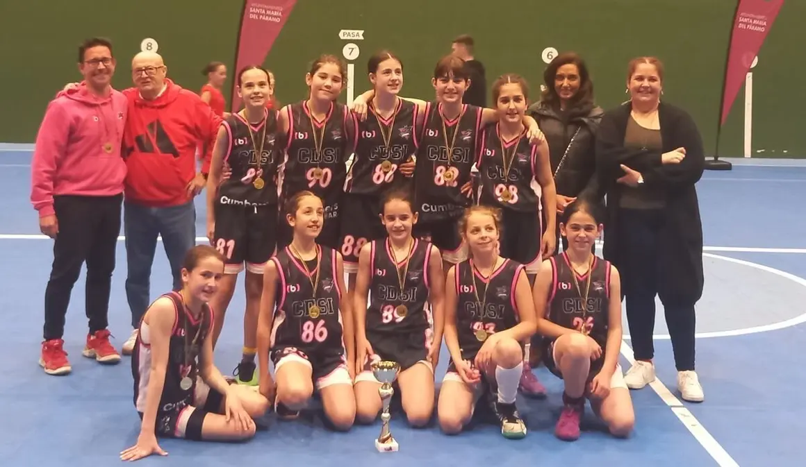 Santa María del Páramo celebra una edición del Torneo Alevín de Minibasket con 100 jugadoras.4