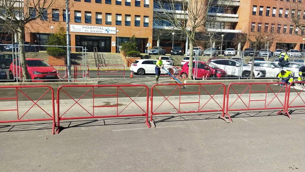 Actuaciones de la brigada de obras de Ponferrada del pasado mes de marzo.