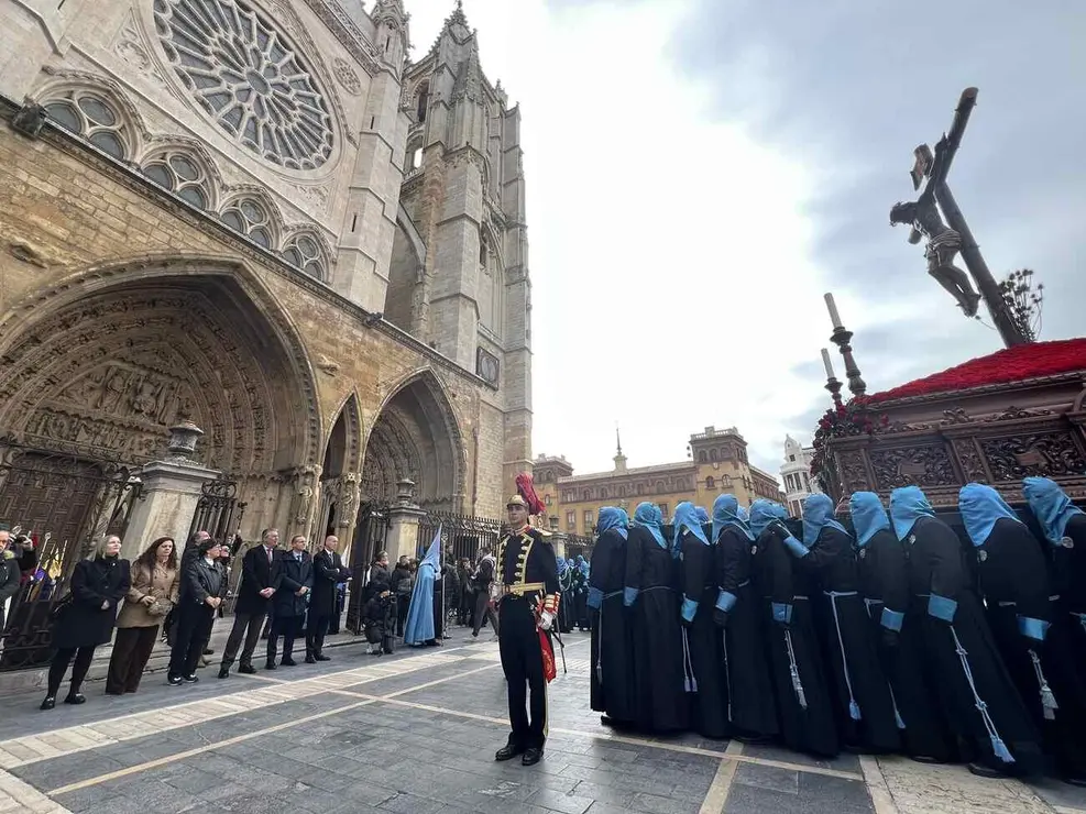Procesión del Santo Cristo de la Bienaventuranza.