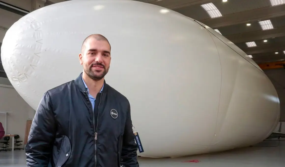 El ingeniero aeronáutico y astronauta leonés, Pablo Álvarez. Foto: Campillo.