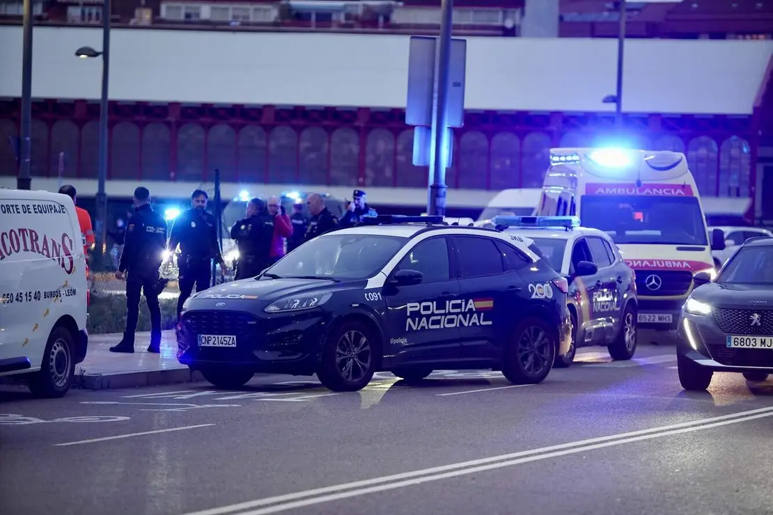 Dos policías heridos en un accidente de tráfico Foto Campillo (5)