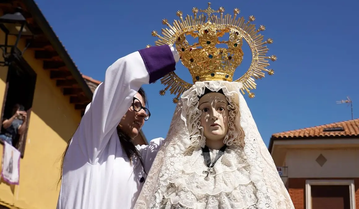 Domingo de Pascua en Santa Marina del Rey.