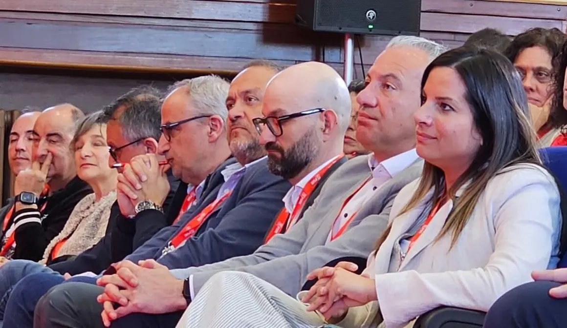 Comienzo del 15°Congreso Provincial del PSOE León.4