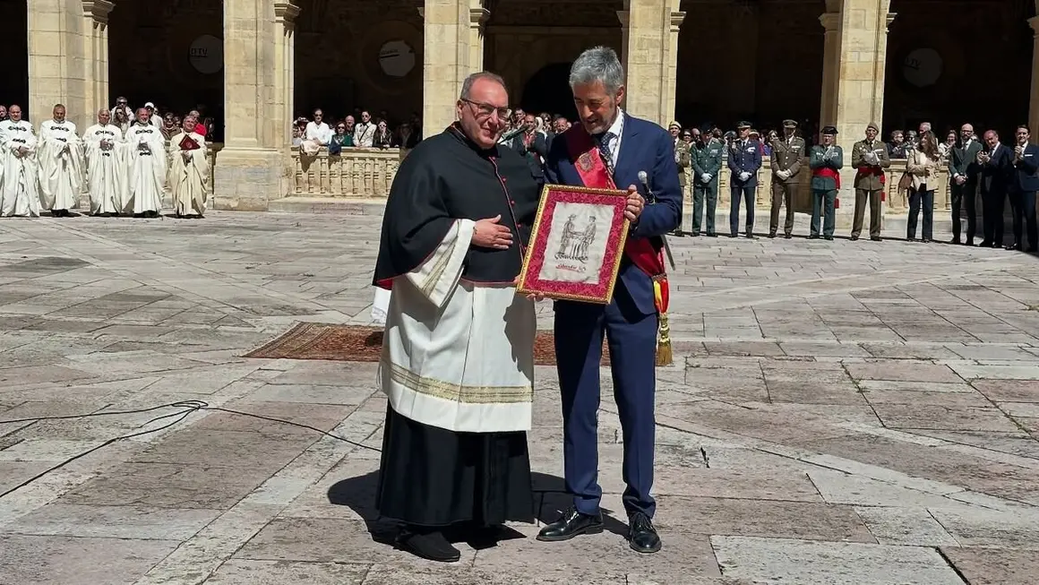 Celebración de la Ceremonia de las Cabezadas en León. Foto Ayuntamiento de León.