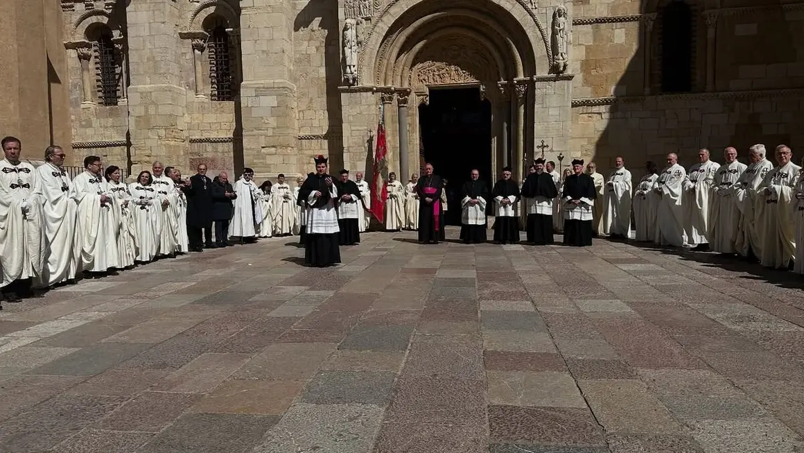 Celebración de la Ceremonia de las Cabezadas en León. Foto Ayuntamiento de León.