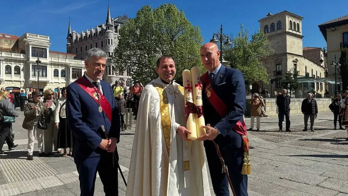 Celebración de la Ceremonia de las Cabezadas en León. Foto Ayuntamiento de León.