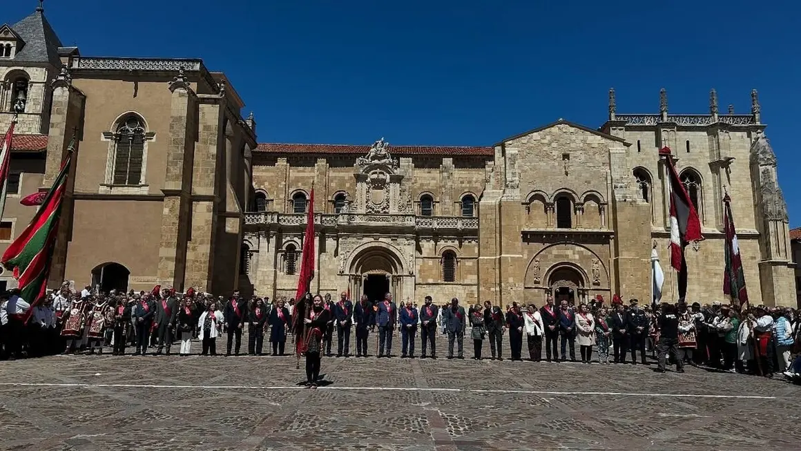 Celebración de la Ceremonia de las Cabezadas en León. Foto Ayuntamiento de León.