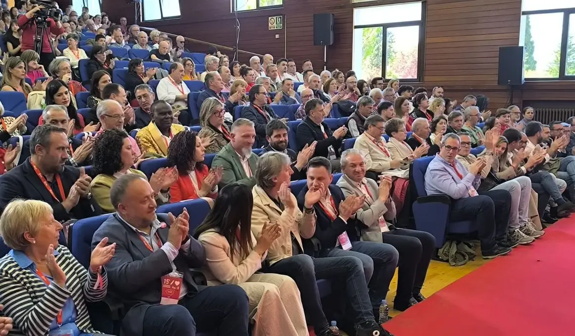 XV Congreso Provincial del PSOE en León.