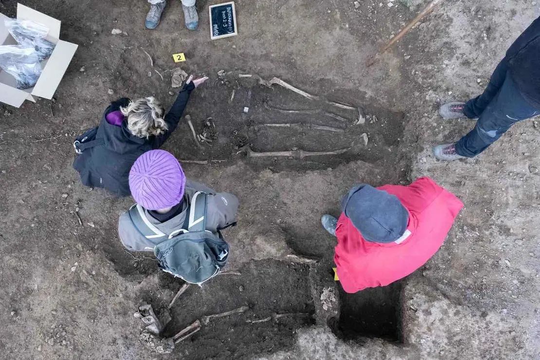 Exhumaciones realizadas durante los trabajos acometidos en Busdondo (35)