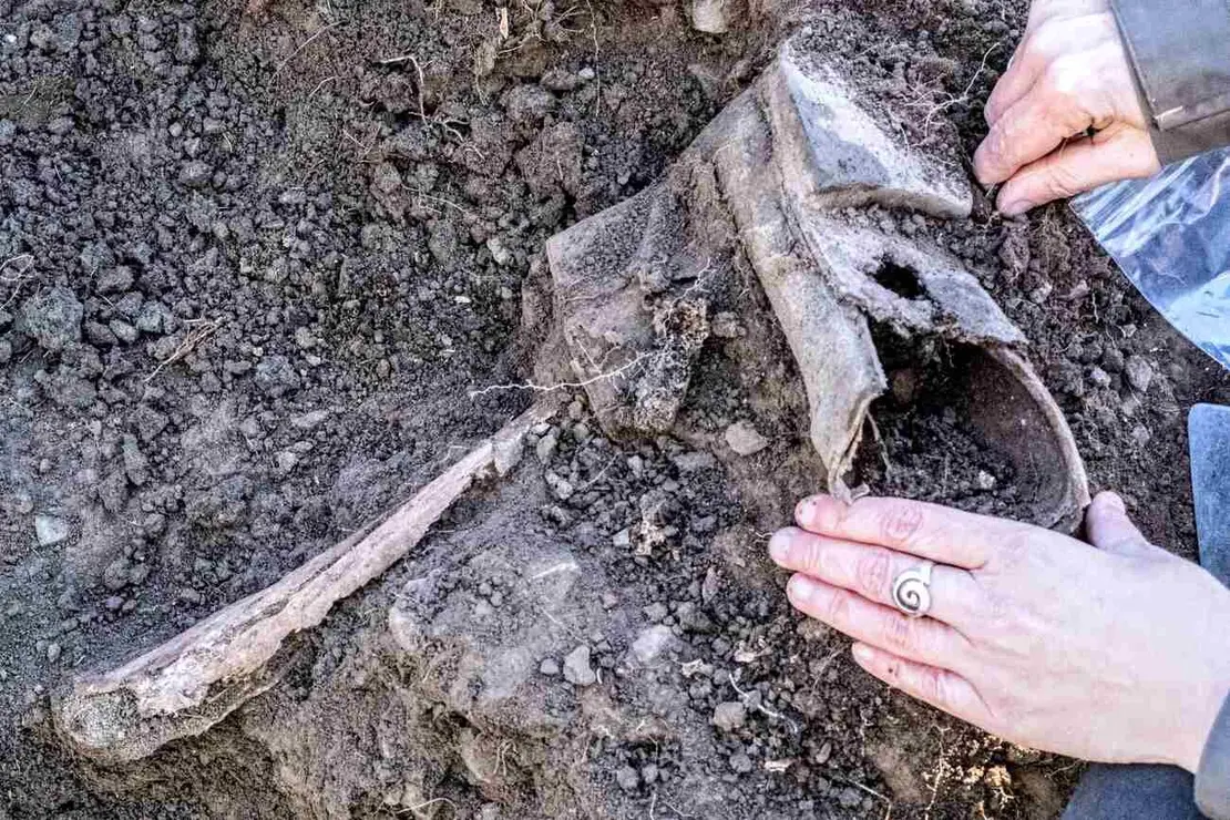 Exhumaciones realizadas durante los trabajos acometidos en Busdondo (38)