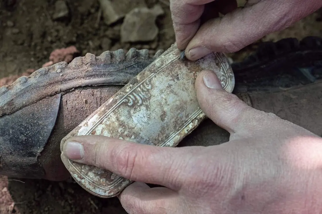 Exhumaciones realizadas durante los trabajos acometidos en Busdondo (41)