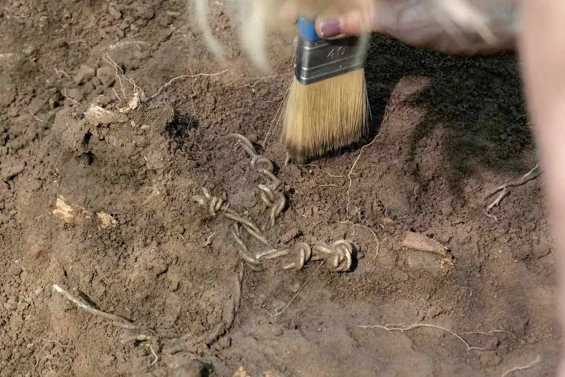 Exhumaciones realizadas durante los trabajos acometidos en Busdondo (45)