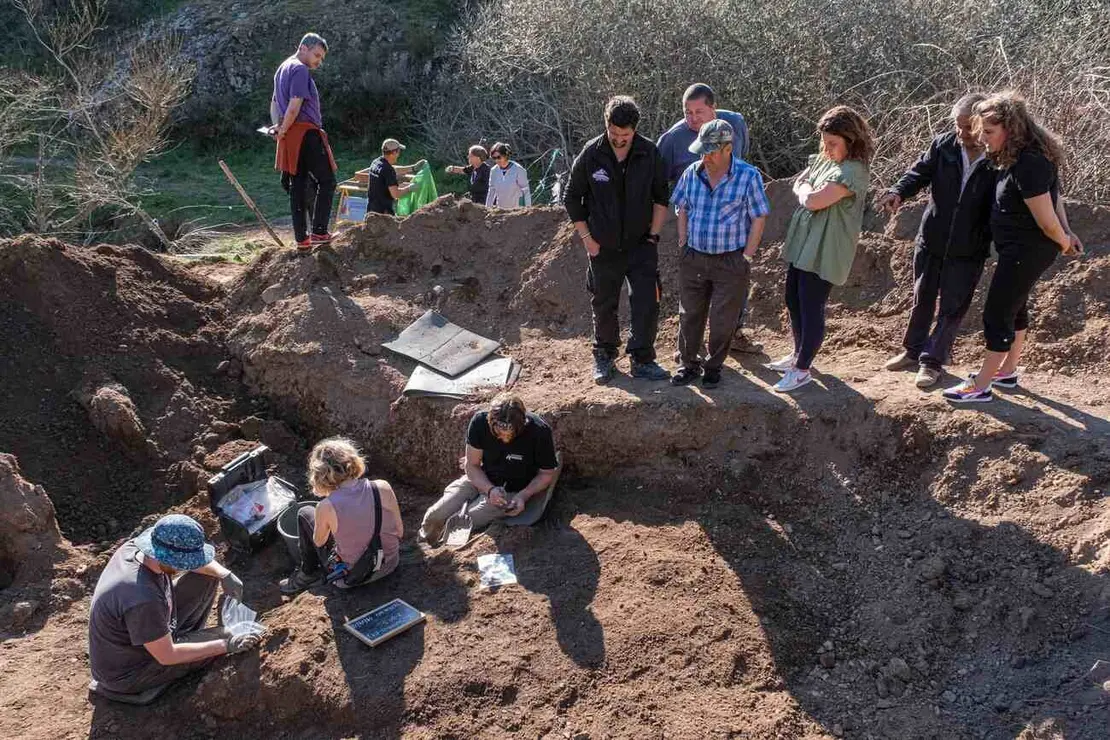 Exhumaciones realizadas durante los trabajos acometidos en Busdondo (48)