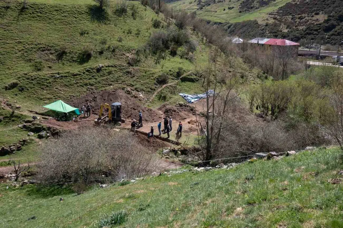 Exhumaciones realizadas durante los trabajos acometidos en Busdondo (49)