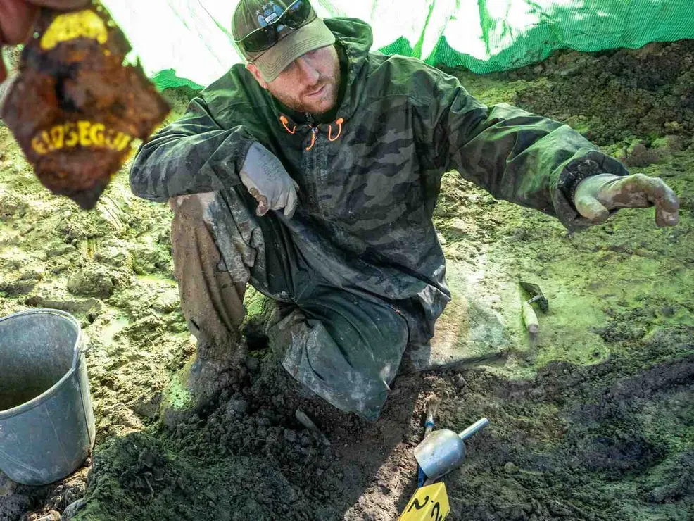 Exhumación realizada en la localidad de Sena de Luna (3)