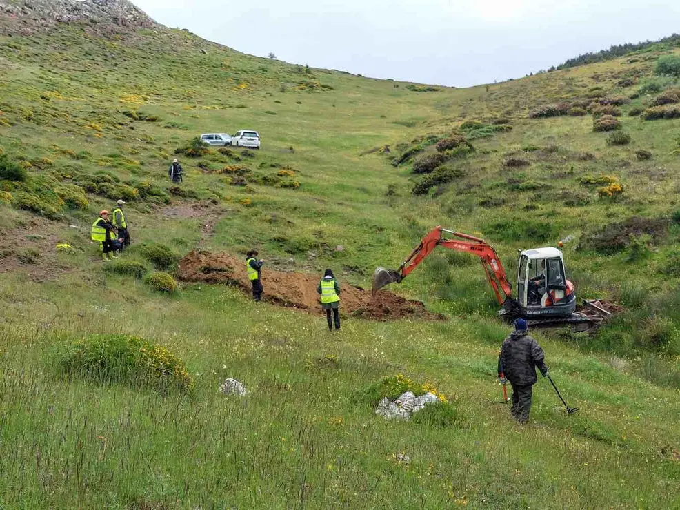 Exhumación realizada en la localidad de Sena de Luna (14)