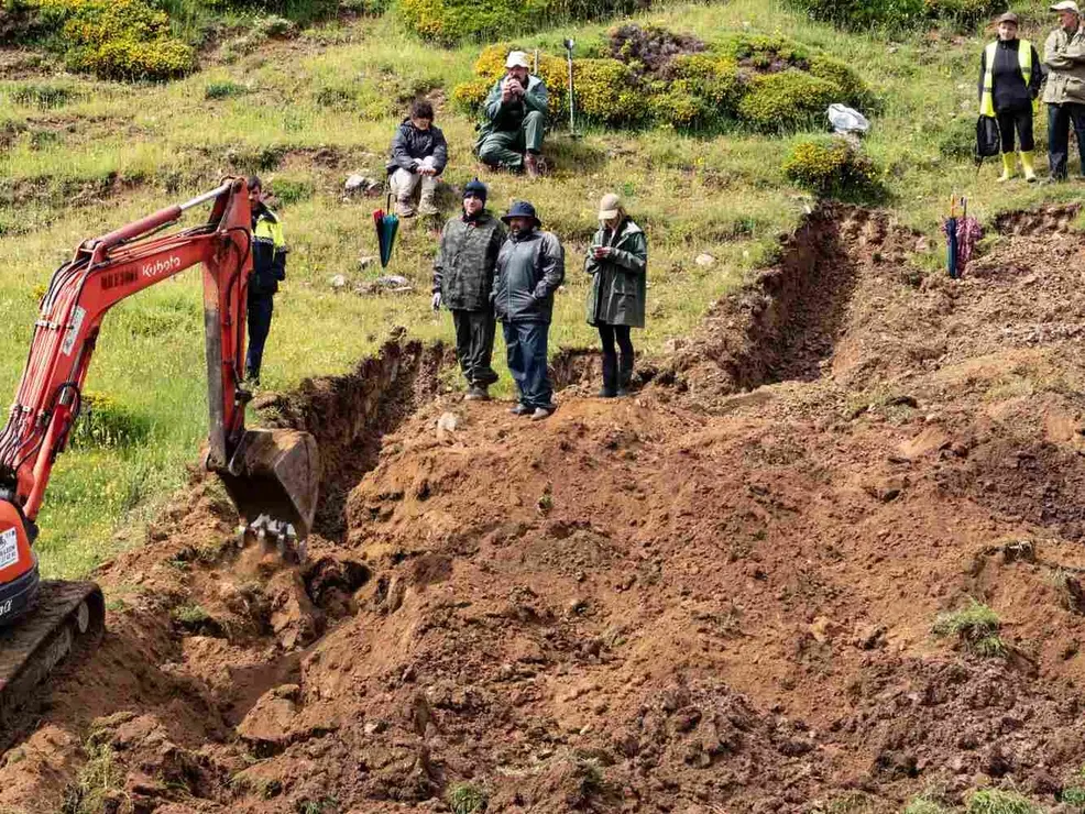 Exhumación realizada en la localidad de Sena de Luna (21)