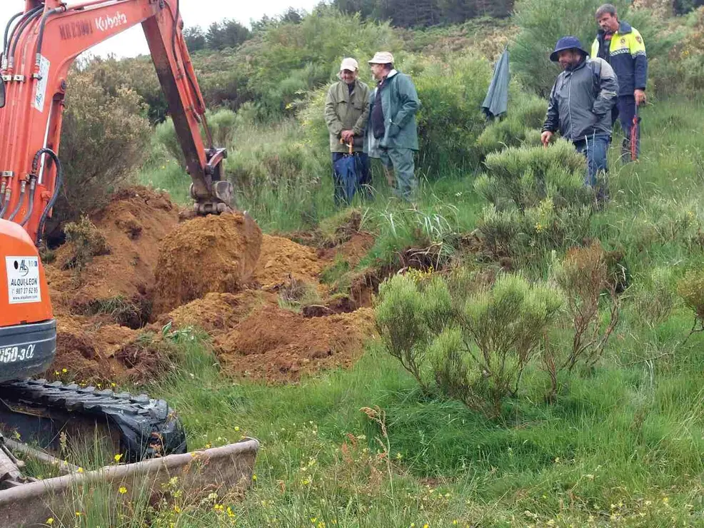Exhumación realizada en la localidad de Sena de Luna (25)