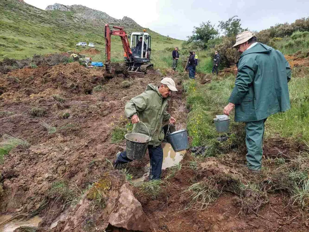 Exhumación realizada en la localidad de Sena de Luna (27)