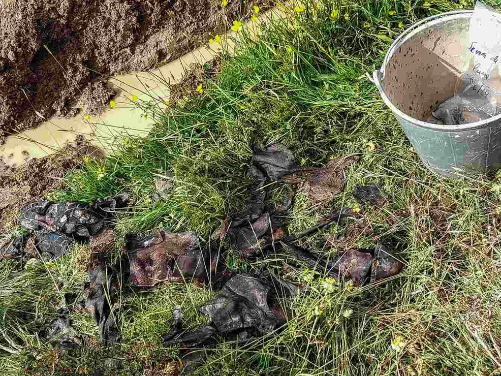 Exhumación realizada en la localidad de Sena de Luna (28)