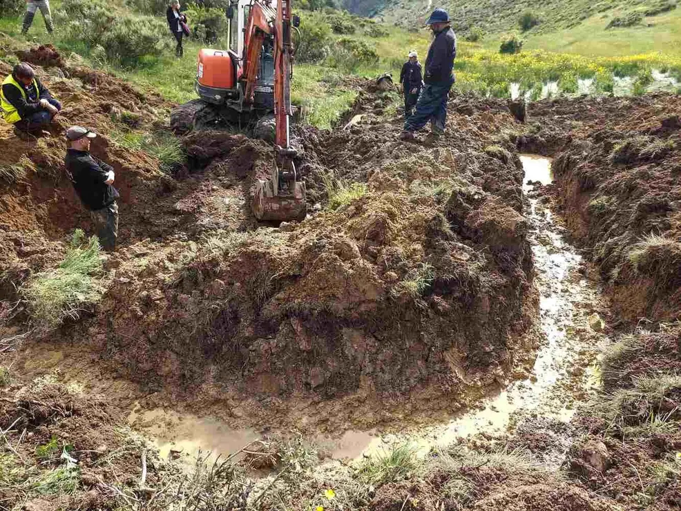 Exhumación realizada en la localidad de Sena de Luna (29)