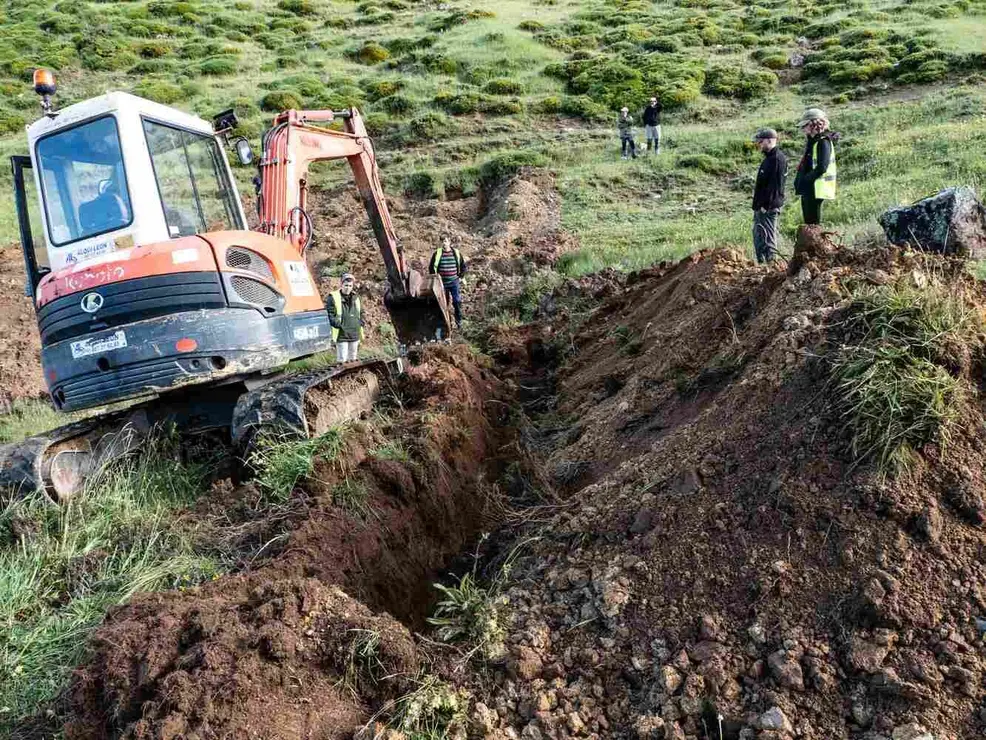 Exhumación realizada en la localidad de Sena de Luna (30)