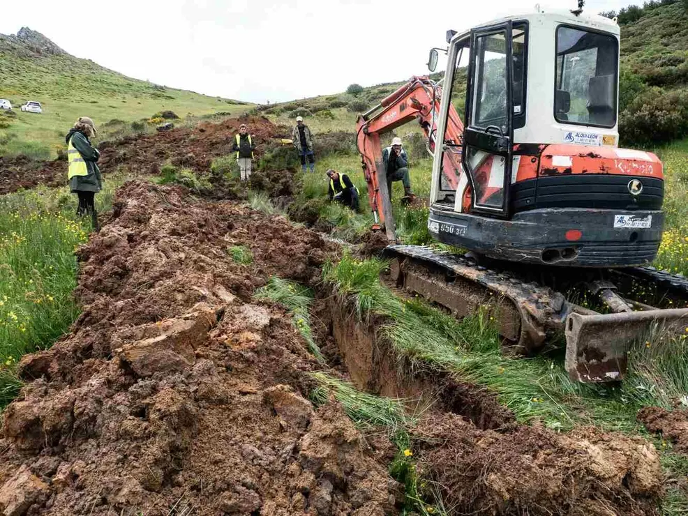 Exhumación realizada en la localidad de Sena de Luna (32)