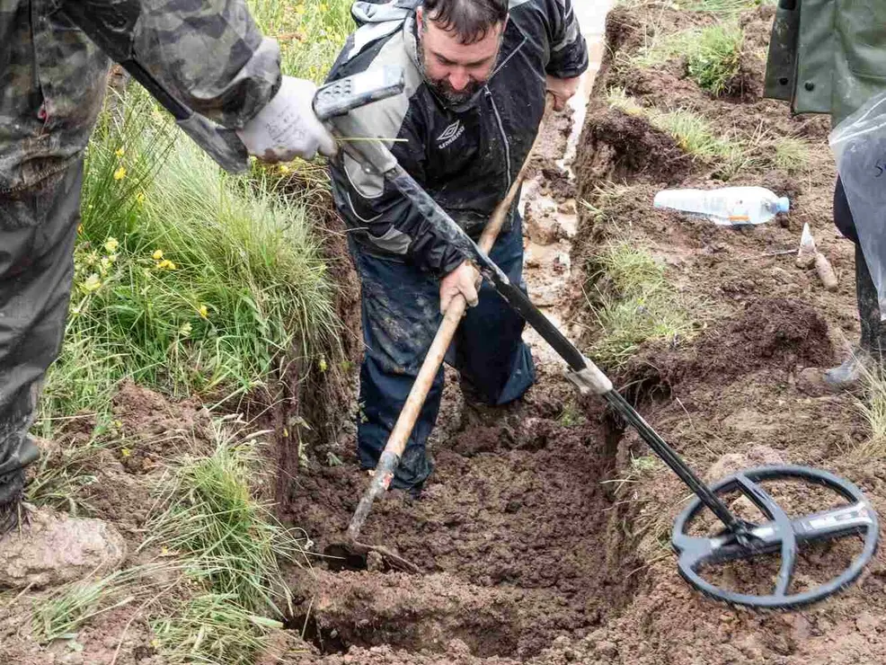 Exhumación realizada en la localidad de Sena de Luna (35)