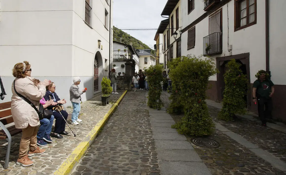 Villafranca del Bierzo, celebra su tradicional Fiesta de los Maios, declarada Fiesta de Interés Turístico Provincial Foto César Sánchez (1)