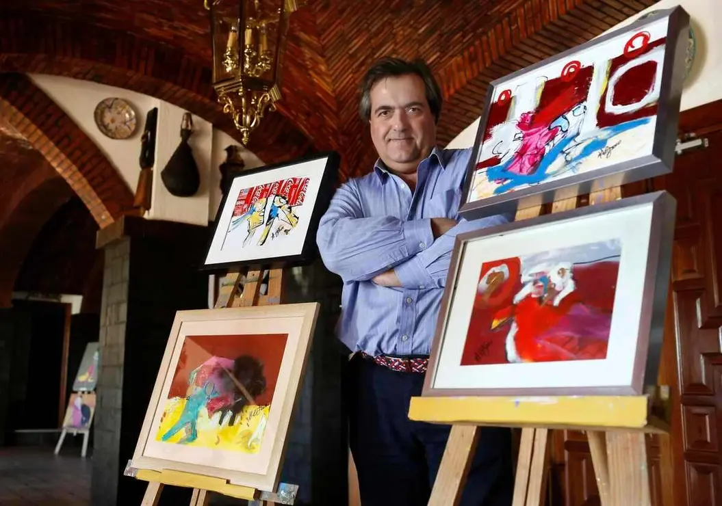 Exposición de pintura taurina de Manuel Cachafeiro en Ciudad Rodrigo