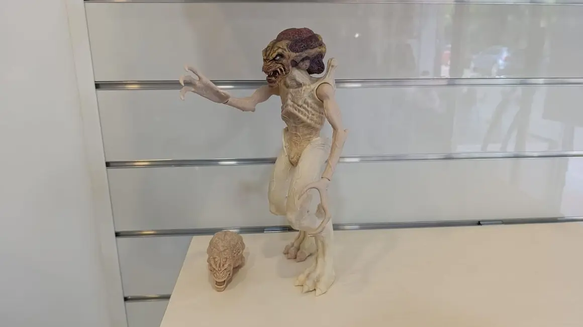Muestra de la nueva escultura en la que se encuentra trabajando Jorge Pérez.