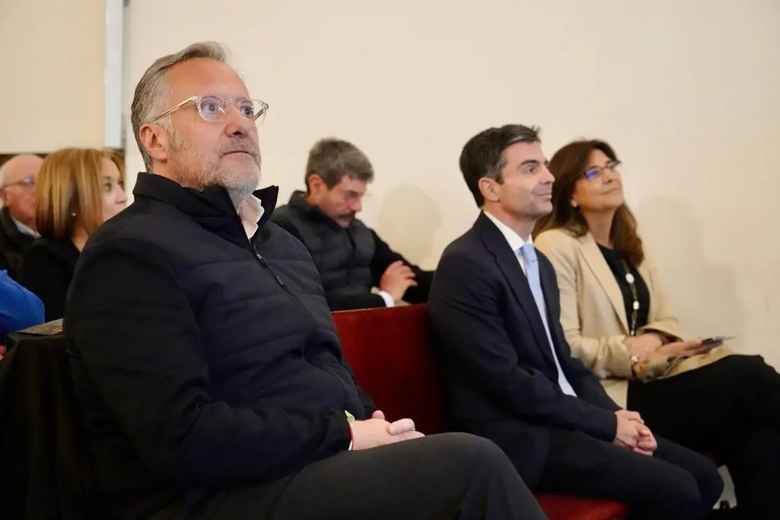 El presidente de las Cortes Autonómicas y de la Fundación de Castilla y León, Carlos Pollán, asiste a la presentación del proyecto ‘Nostra et Mundi’