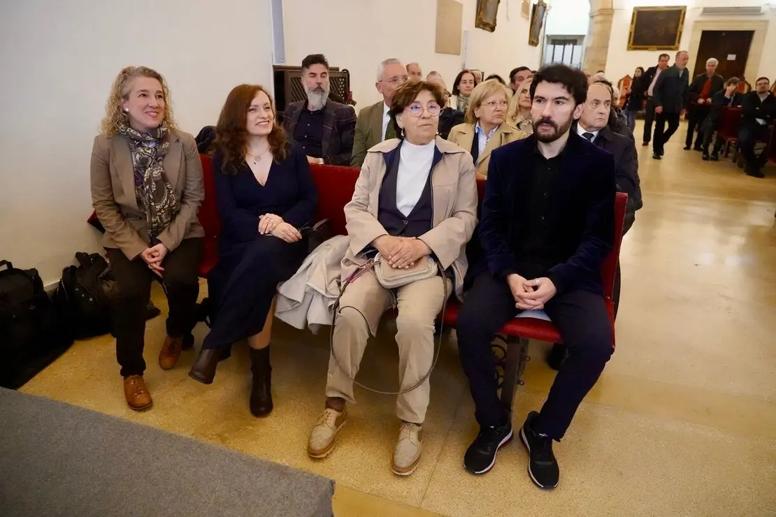 El presidente de las Cortes Autonómicas y de la Fundación de Castilla y León, Carlos Pollán, asiste a la presentación del proyecto ‘Nostra et Mundi’