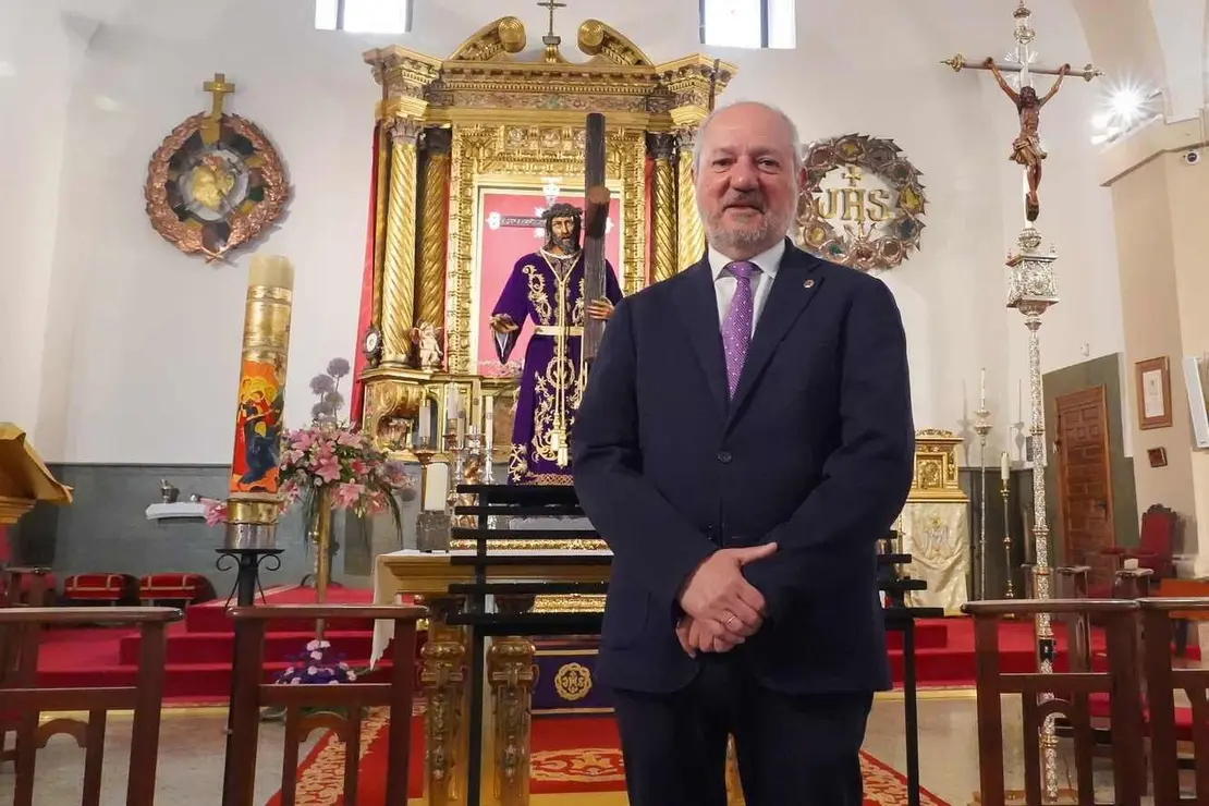 Preparativos de la Cofradía del Dulce Nombre de Jesús Nazareno de León para participar en la Gran Procesión de Roma