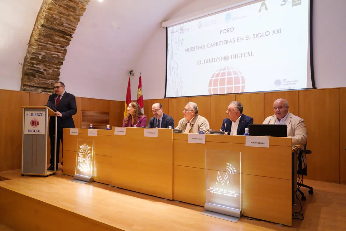 Foro 'Nuestras carreteras en el siglo XXI' organizado por El Bierzo Digital