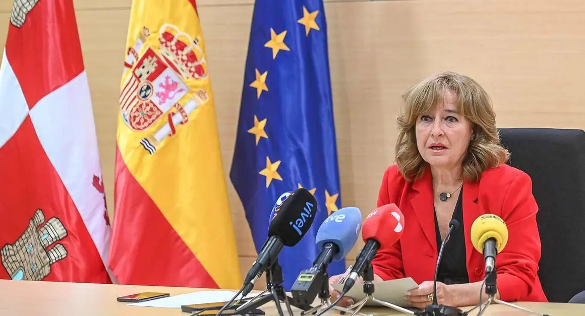 La presidenta del Tribunal Superior de Justicia de Castilla y León (TSJCyL), Ana del Ser, presenta la Memoria Judicial de 2024