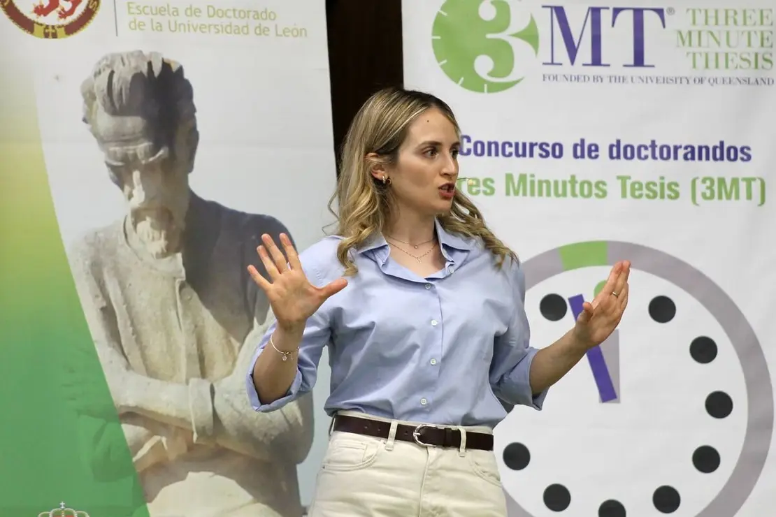 Primer premio, Alicia Millán García. / ULE