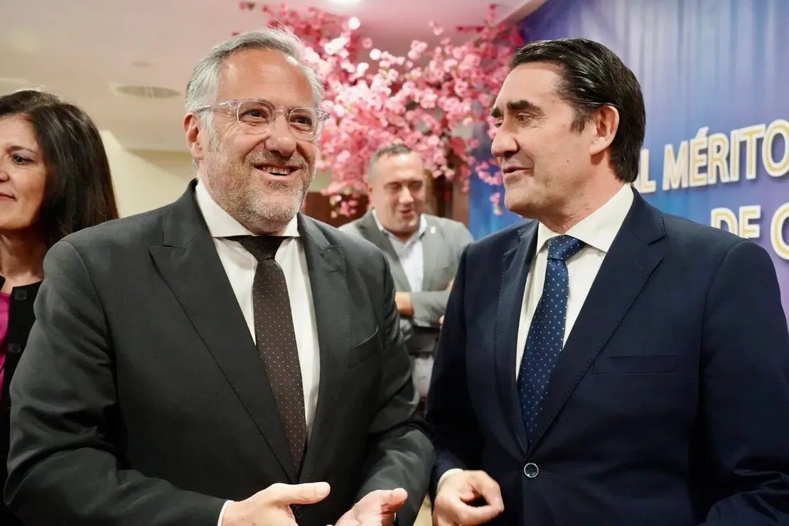 Celebración del acto de entrega de las Medallas al Mérito de la Protección Ciudadana de Castilla y León 2024, al que asisten el consejero de Medio Ambiente, Vivienda y Ordenación del Territorio, Juan Carlos Suárez-Quiñones, y el presidente de las Cortes, Carlos Pollán